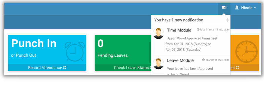 Subordinate Timesheets