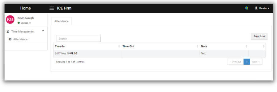 Restricted Employee View