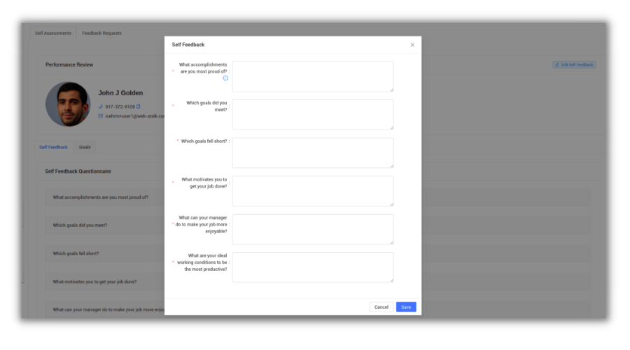 Employee Self Assessment