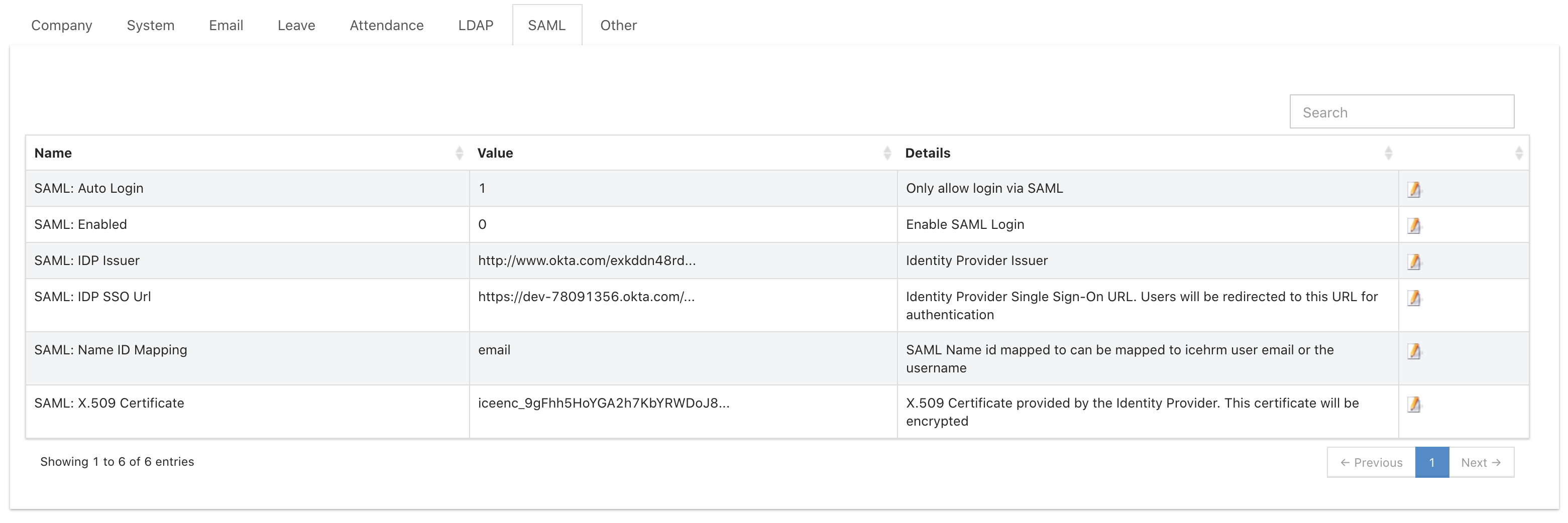 Okta Setup Instructions