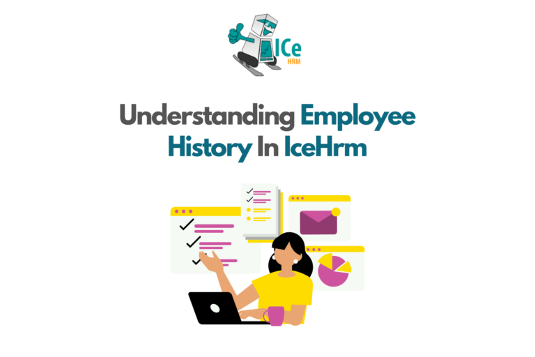 Employee History in IceHrm