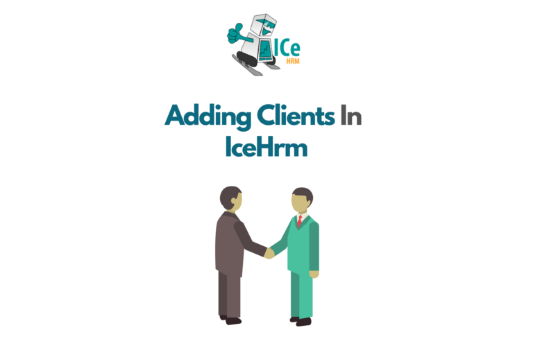 How To Add A New Client in IceHrm