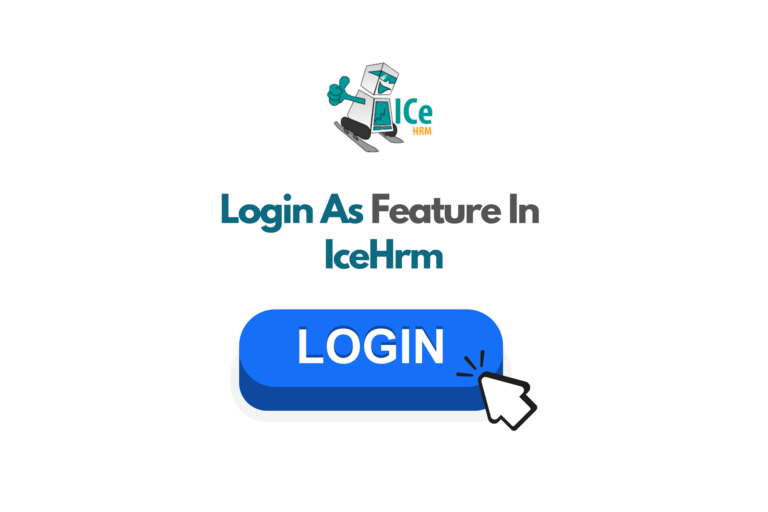 Login As An Employee in IceHrm