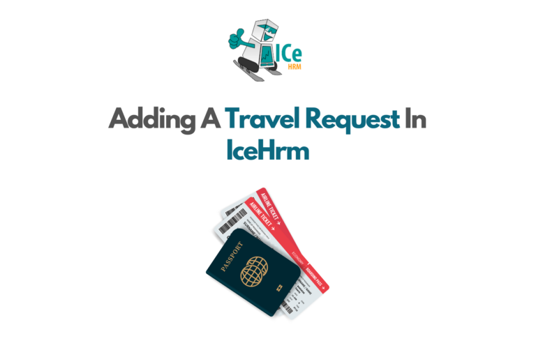 Travel Requests in IceHrm