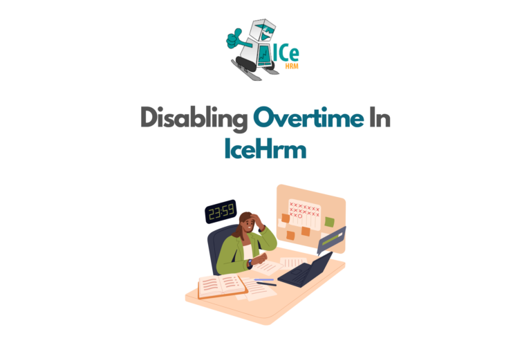 Disabling Overtime in IceHrm