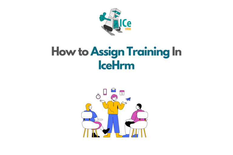 How to Assign Training in IceHrm