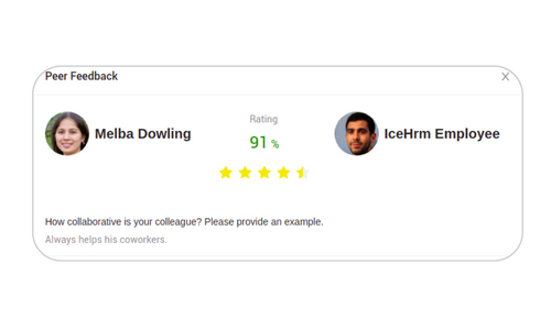 Peer-to-Peer Feedback