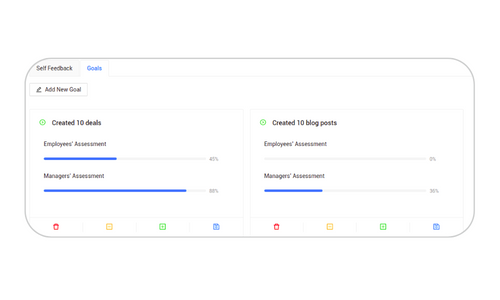 Add Employee Goals to Keep Track of Each Employee’s Progress